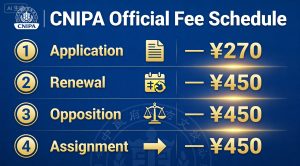 CNIPA Official Fee Schedule